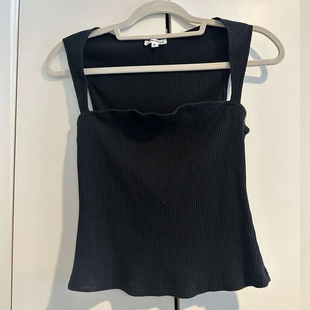 superdown Kelsie Ribbed Tank Top - Black - Picture 3 of 5